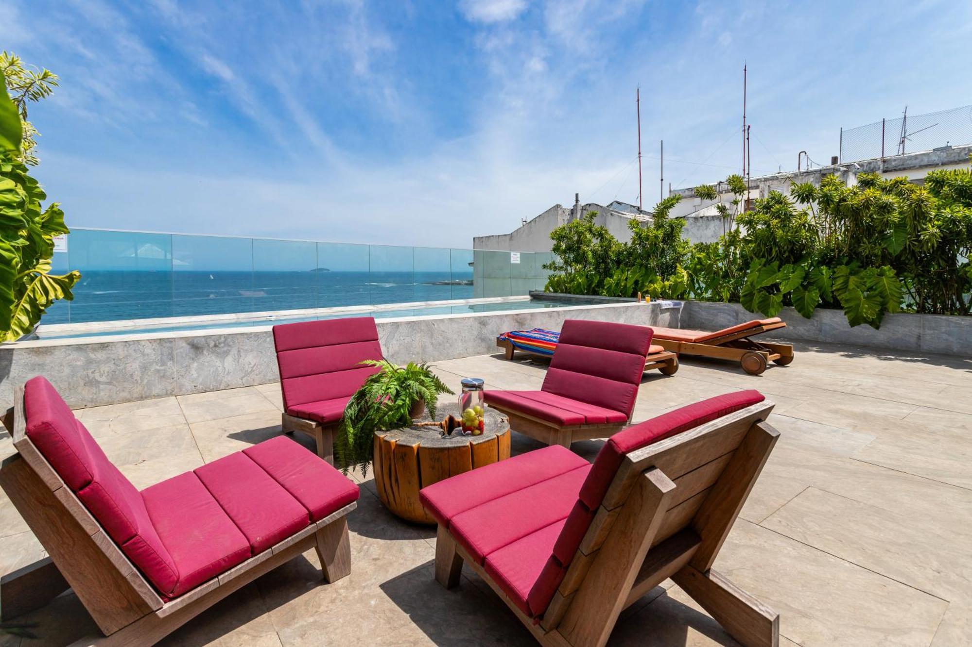 Unhotel - Luxuosos Apartamentos Na Atlantica A Beira-Mar, Copacabana Rio de Janeiro Exterior photo