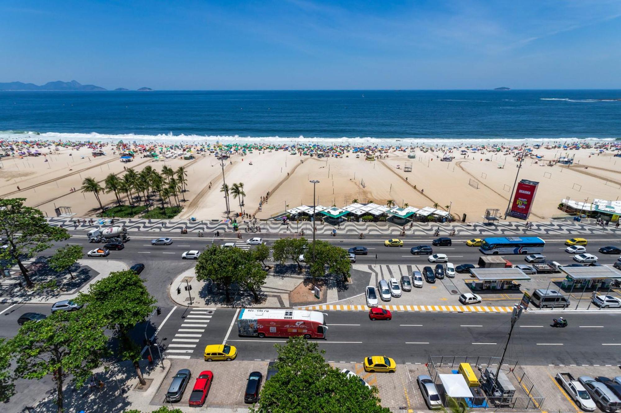 Unhotel - Luxuosos Apartamentos Na Atlantica A Beira-Mar, Copacabana Rio de Janeiro Exterior photo