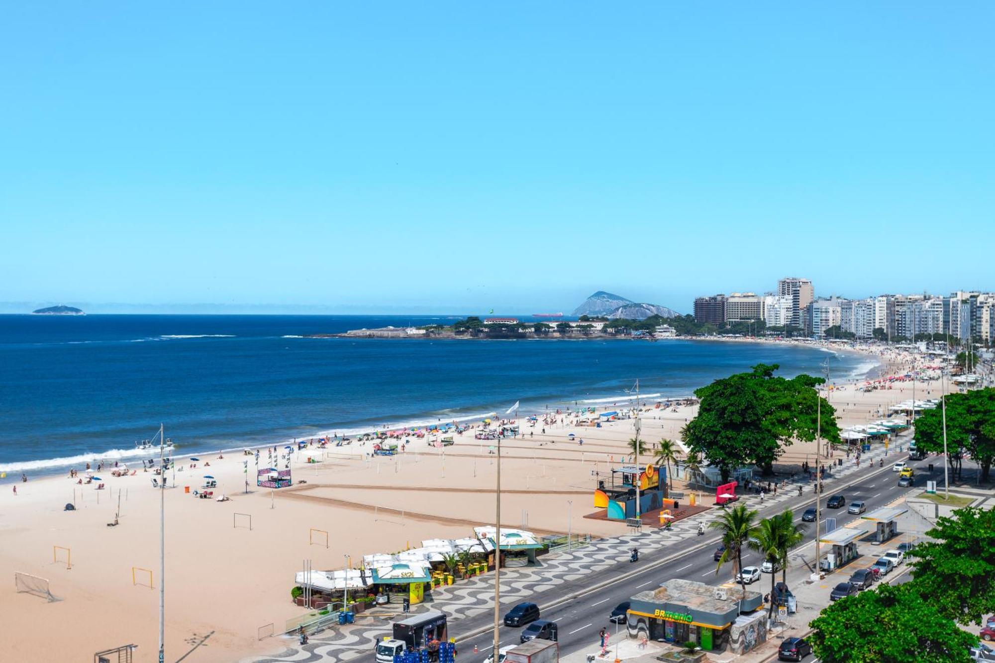 Unhotel - Luxuosos Apartamentos Na Atlantica A Beira-Mar, Copacabana Rio de Janeiro Exterior photo
