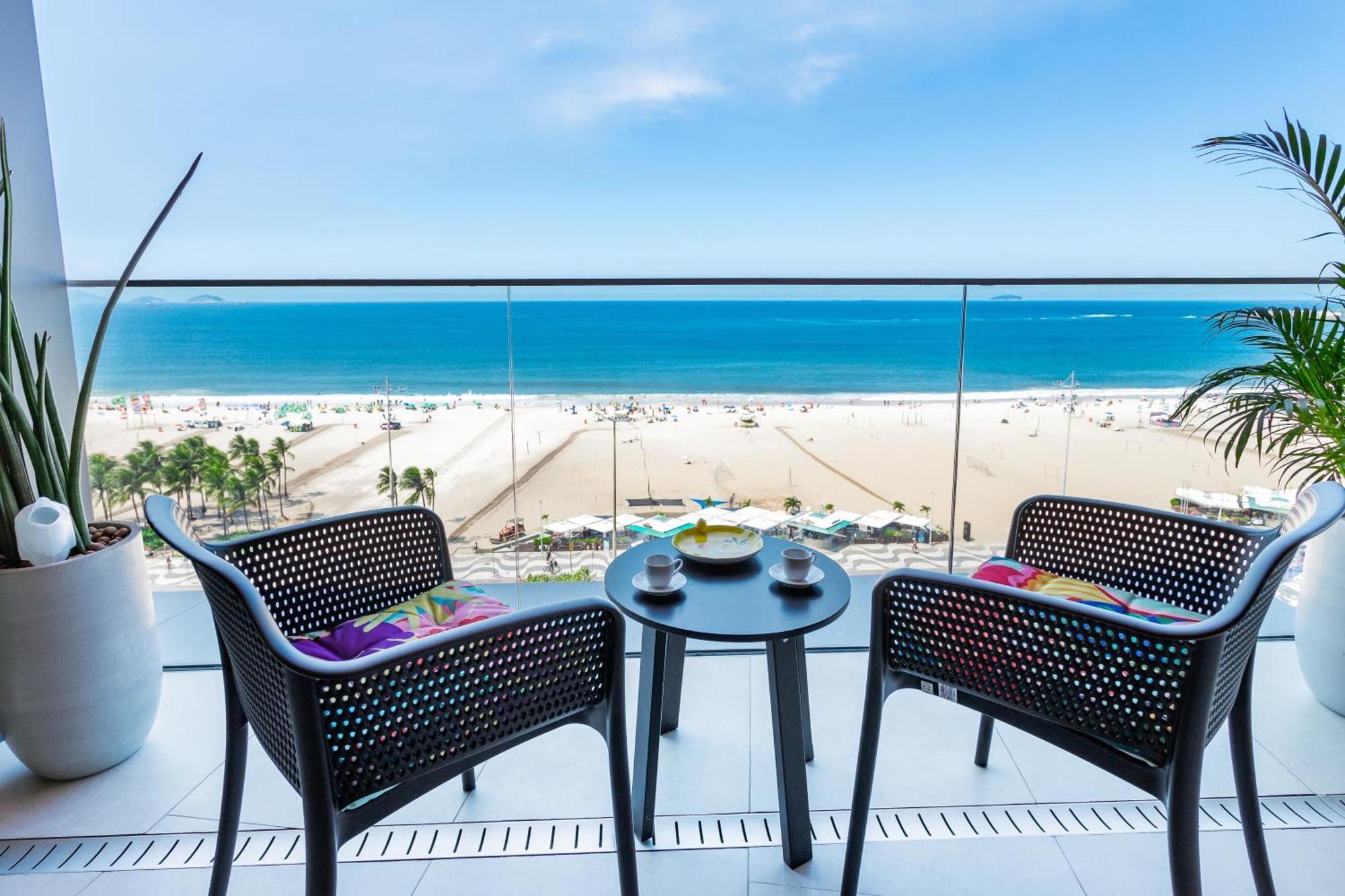 Unhotel - Luxuosos Apartamentos Na Atlantica A Beira-Mar, Copacabana Rio de Janeiro Exterior photo
